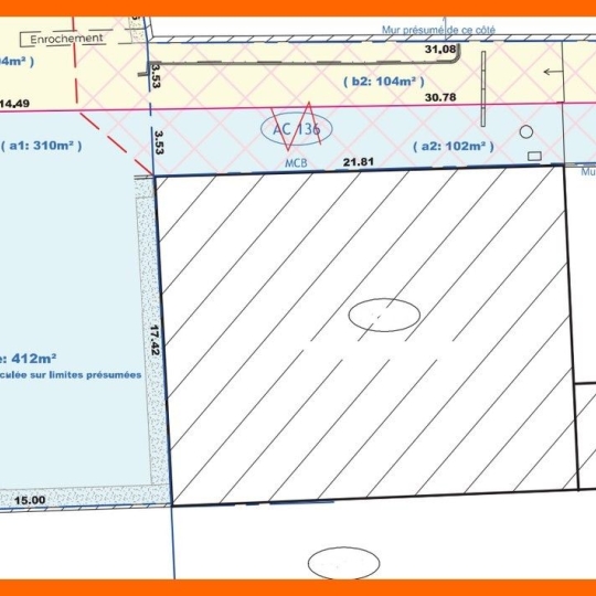 Annonces MAISON RHONE : Terrain | DAGNEUX (01120) | m2 | 130 000 € 