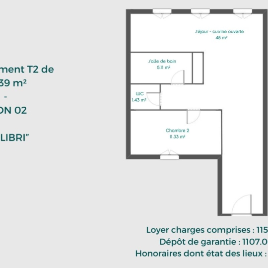  Annonces MAISON RHONE : Appartement | LYON (69002) | 69 m2 | 1 157 € 